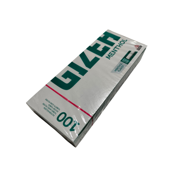 Tubos con Filtros Mentolados para Tabaco
